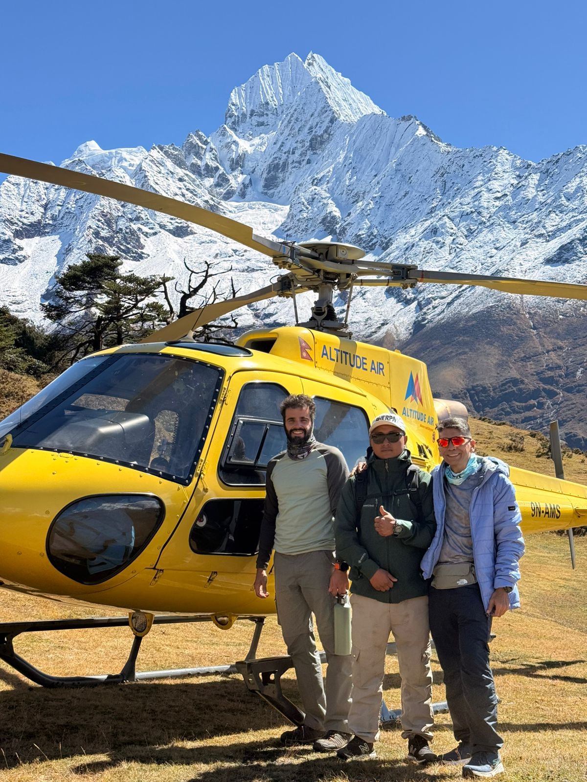 Kathmandu to HEV Helicopter Shuttle