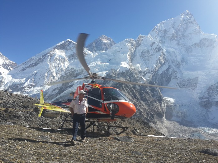 Kathmandu to Everest Base Camp Helicopter Flight
